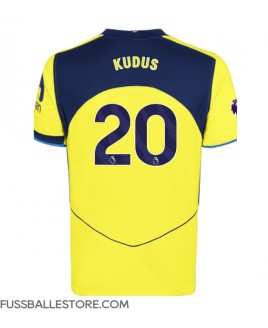 Günstige Tottenham Hotspur Mohammed Kudus #20 3rd trikot 2025-26 Kurzarm